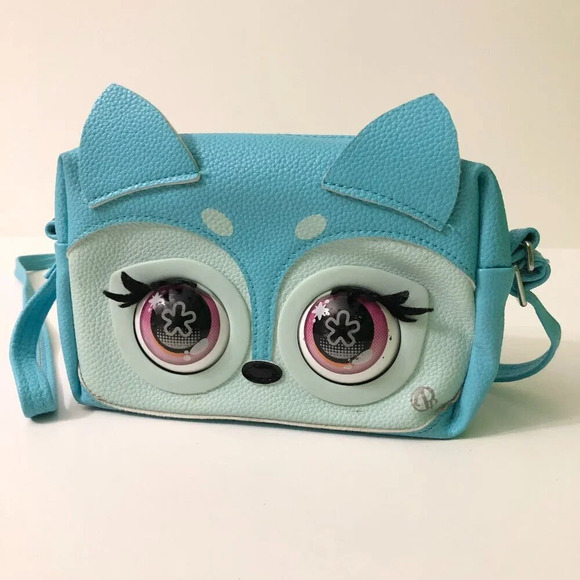 Purse Pets Fierce Fox Girls Purse Interactive Blinks Talking - Picture 1 of 16